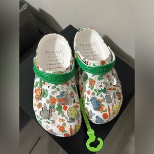 NWT Disney Garden Crocs